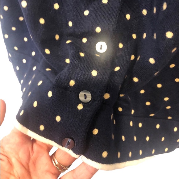 Tommy Hilfiger XXL polka dot 3/4 sleeve cardigan great condition - Picture 4 of 8